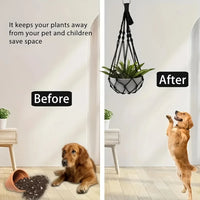 Bohemian Macrame Plant Hangers 2pcs
