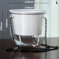 Self-Absorbing Hanging Plastic Planter