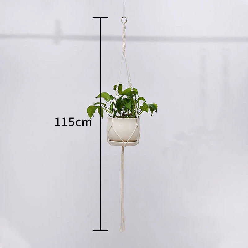 Macrame Plant Hanging Basket
