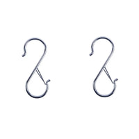 2/5/10PCS S Hooks  for Hanging Kitchen Pot Rack Hooks Closet Hooks for Hanging Plants, Clothes, Kitchen Utensil