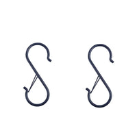 2/5/10PCS S Hooks  for Hanging Kitchen Pot Rack Hooks Closet Hooks for Hanging Plants, Clothes, Kitchen Utensil