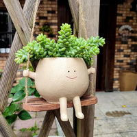 Resin Swing Wall Hanging Planter