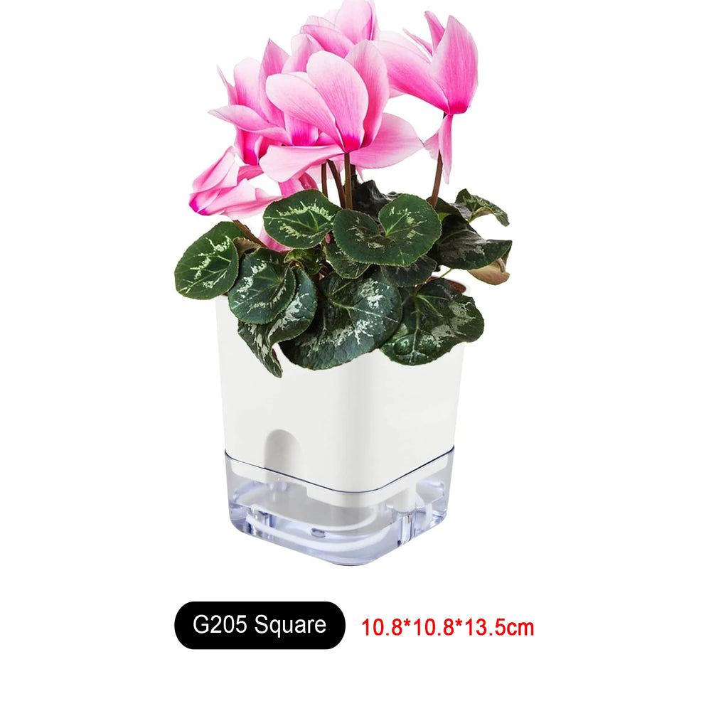 Double-Deck Self-Watering Pot