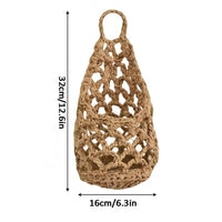 Boho Macrame Hanging Basket