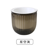 Transparent Hanging Basket Flower Pot for Lazy PeopleinsWind Self-priming Hydroponic Resin Large Diameter Fall-resistant Sunproo