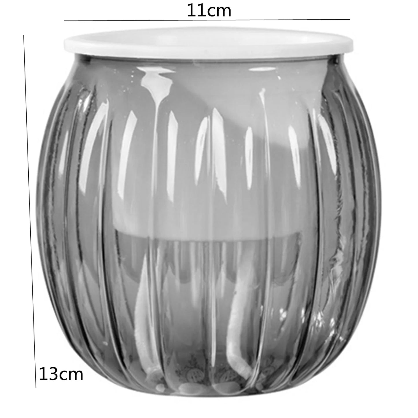 Hanging Flowerpot Self Absorbing Water Hanging Planter Thickened Plastic Planter Hydroponic Soil Cultivation Lazy Flower Pot FU