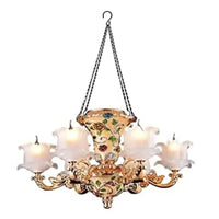 Rattan Hanging Basket with Hooks