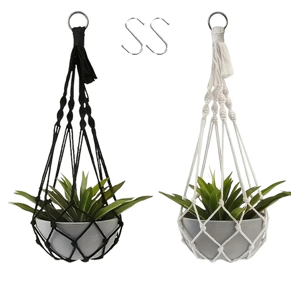 Boho Macrame Hangers 2pcs