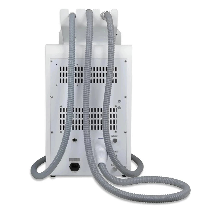 3in1 e-light  OPT IPL RF Nd YAG permanent painless hair removal beauty equipment skin regeneration black carbon stripper