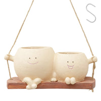 Smiling Face Wall Planter