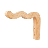 Natural Wood Wall Plant Hangers Hanging Flower Pot Hook Flower Bracket for Lanterns Wind Chimes Balcony Home Decor