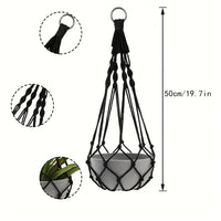 Bohemian Macrame Plant Hangers 2pcs