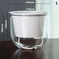 Self-Absorbing Hanging Plastic Planter