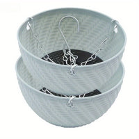 Outdoor Hanging Flower Pots 2pcs