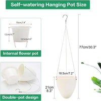 Egg Shape Hanging Flower Pot