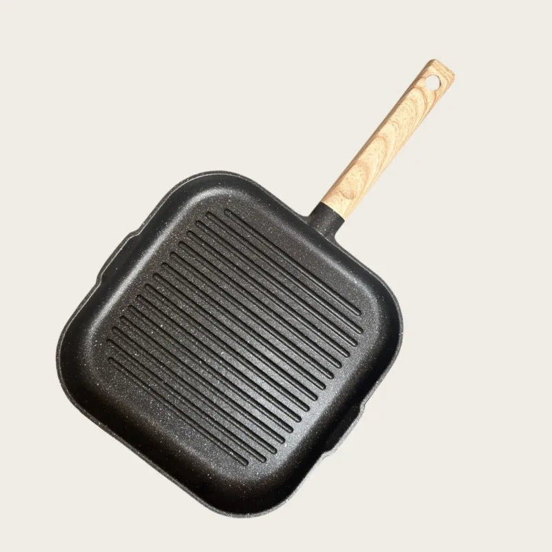 3 Hole Egg Frying Pan Breakfast Egg Burger Pan Household Non Stick Pan Steak Egg Cooker Kitchen Barbecue Tool