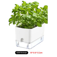 Double-Deck Self-Watering Pot