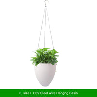 Egg Shape Hanging Flower Pot