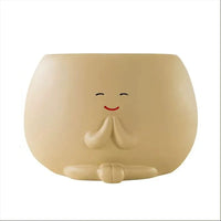 Face Hanging Head Planter