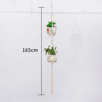 Macrame Plant Hanging Basket